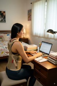 faja corset dorso lumbar